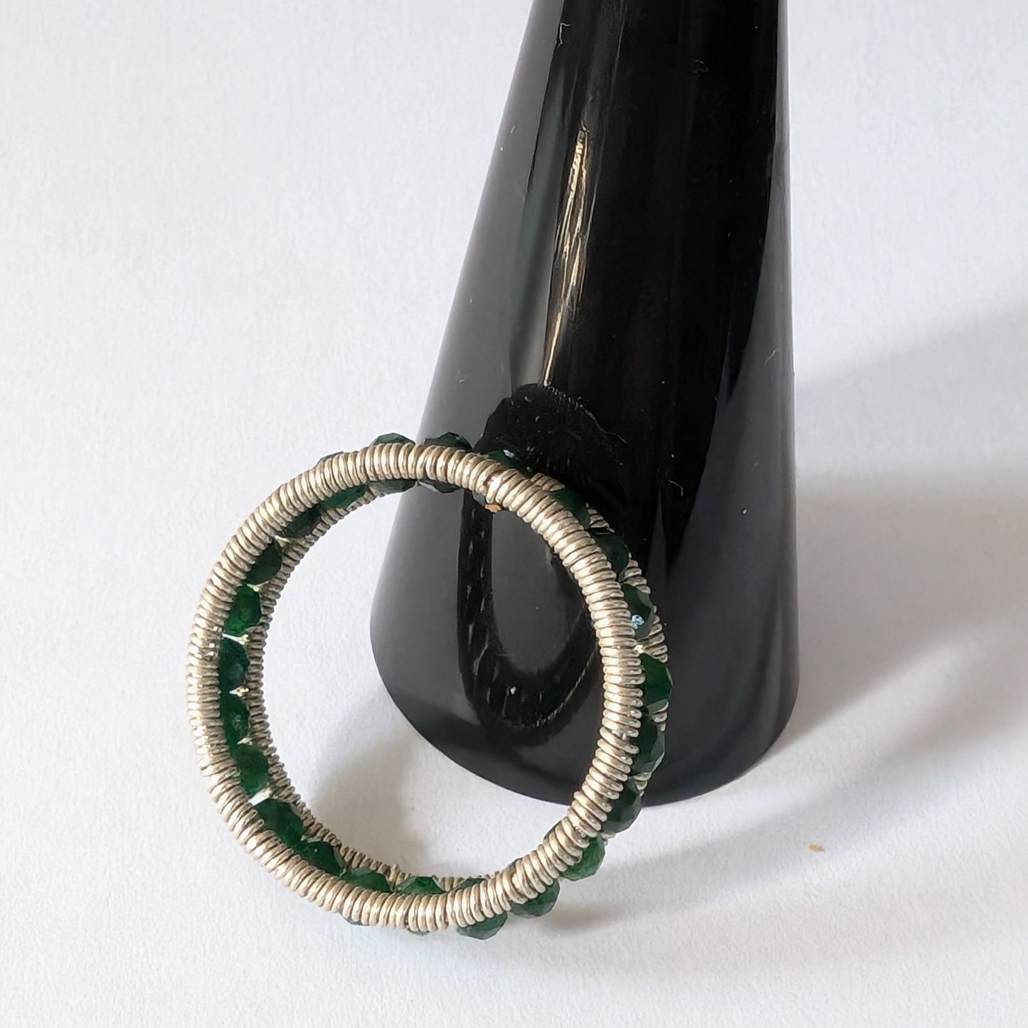 Safir Ring - 1 række.